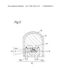 Nitride phosphor and production process thereof, and light emitting device diagram and image