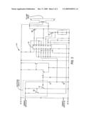 Dimming fluorescent ballast system with shutdown control circuit diagram and image