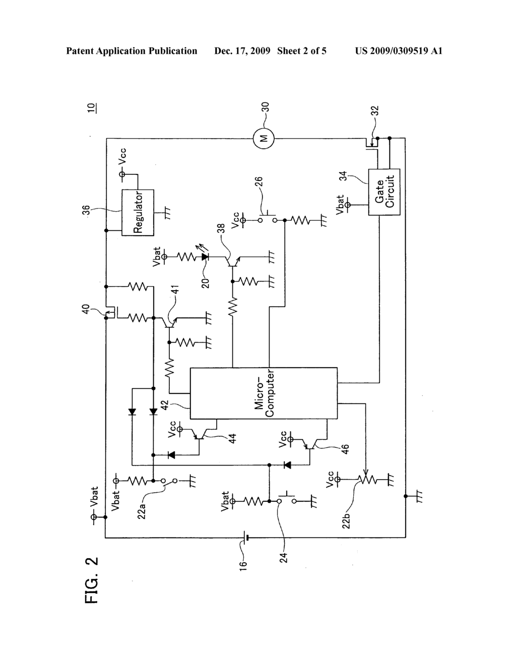 Power tool having an illuminator - diagram, schematic, and image 03