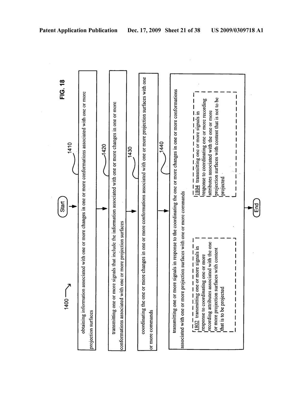 SYSTEMS AND METHODS ASSOCIATED WITH PROJECTING IN RESPONSE TO CONFORMATION - diagram, schematic, and image 22