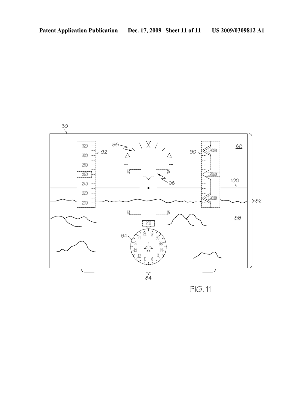 METHOD AND SYSTEM FOR OPERATING A NEAR-TO-EYE DISPLAY - diagram, schematic, and image 12