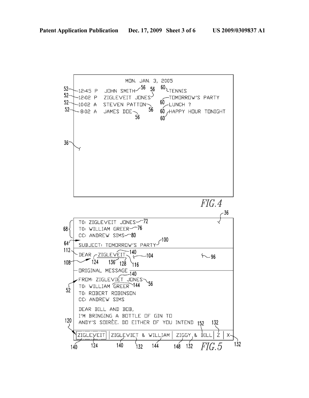 HANDHELD ELECTRONIC DEVICE WITH REDUCED KEYBOARD AND ASSOCIATED METHOD OF PROVIDING QUICK TEXT ENTRY IN A MESSAGE - diagram, schematic, and image 04