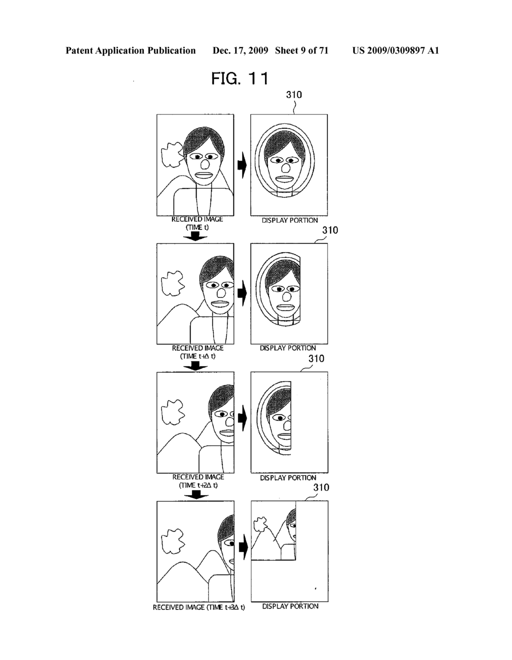 Communication Terminal and Communication System and Display Method of Communication Terminal - diagram, schematic, and image 10