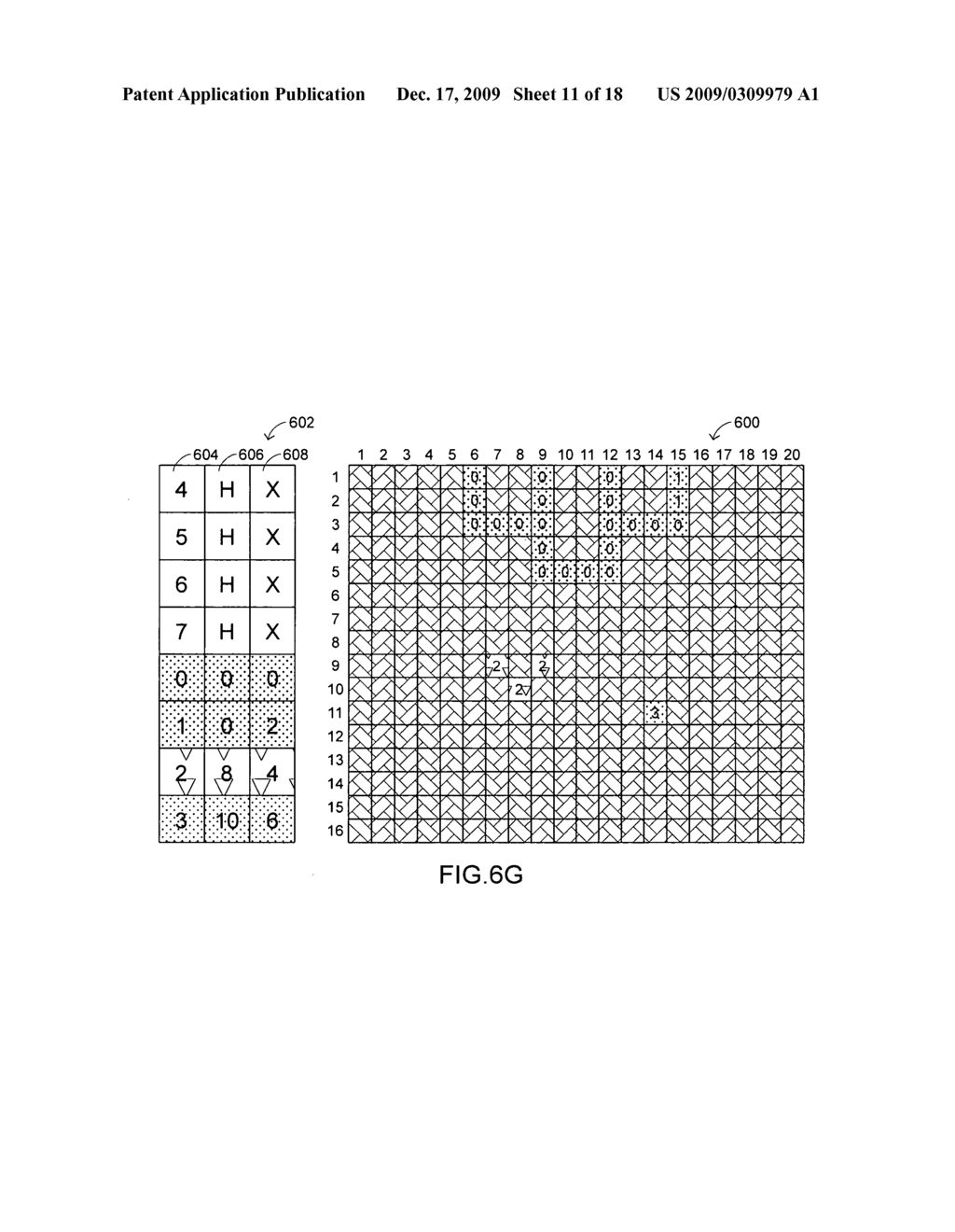 Image analysis using a hybrid connected component labeling process - diagram, schematic, and image 12