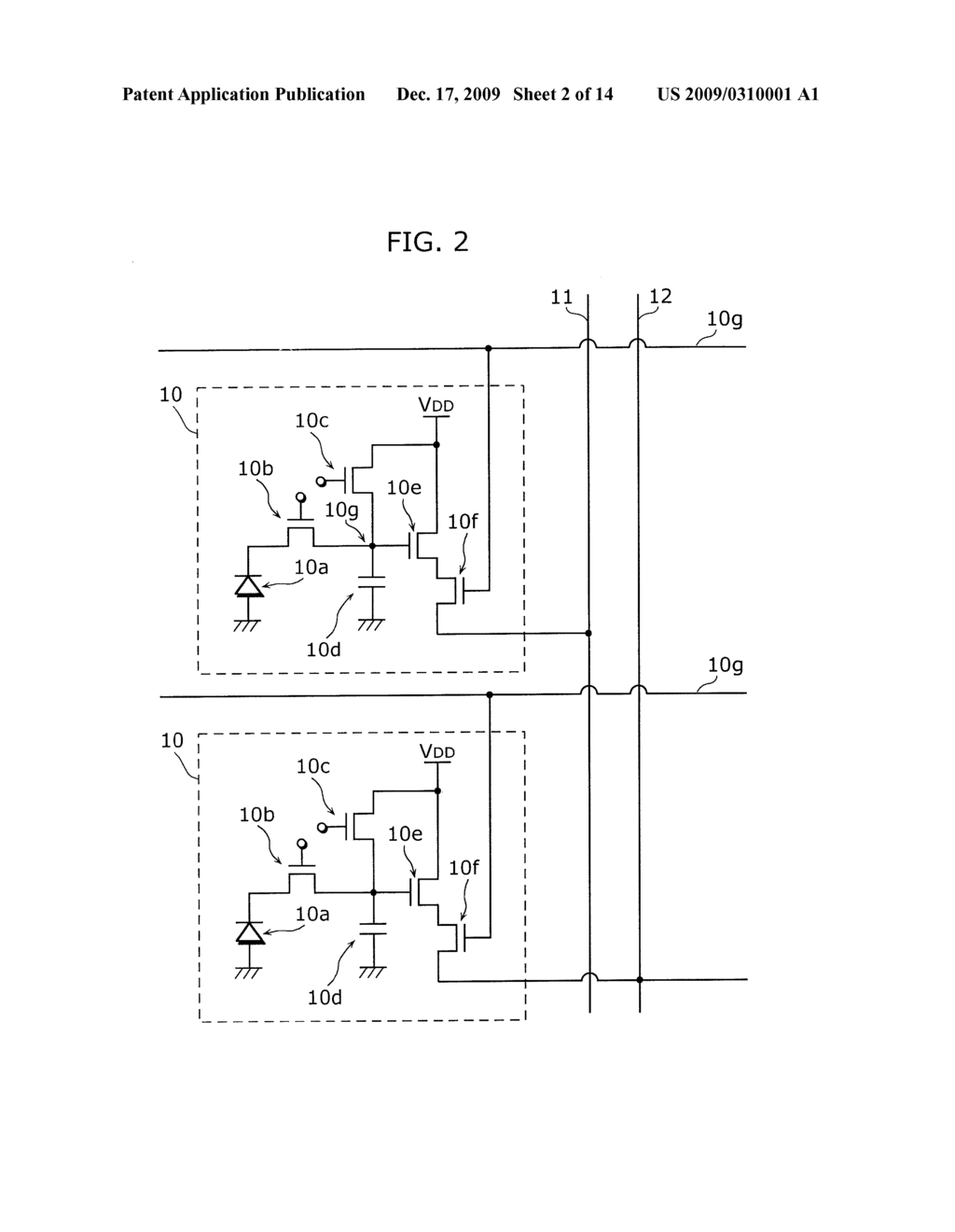 SOLID-STATE IMAGING DEVICE, DRIVING METHOD THEREOF, AND CAMERA - diagram, schematic, and image 03