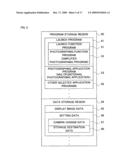 Information processing apparatus, and computer-readable storage medium recording information processing program diagram and image