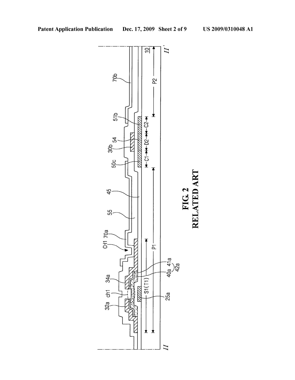 Array substrate for liquid crystal display device and method of manufacturing the same - diagram, schematic, and image 03