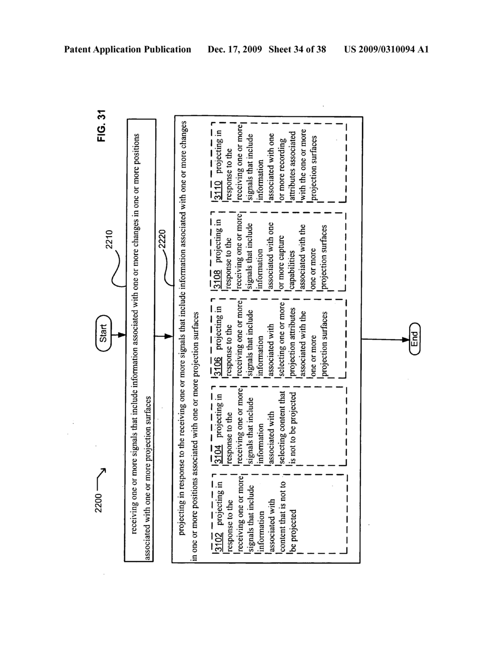 Systems and methods for projecting in response to position - diagram, schematic, and image 35