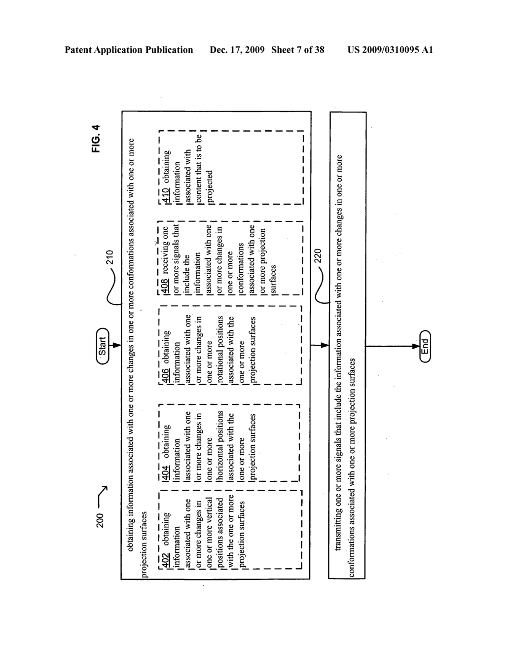 Systems and methods associated with projecting in response to conformation - diagram, schematic, and image 08