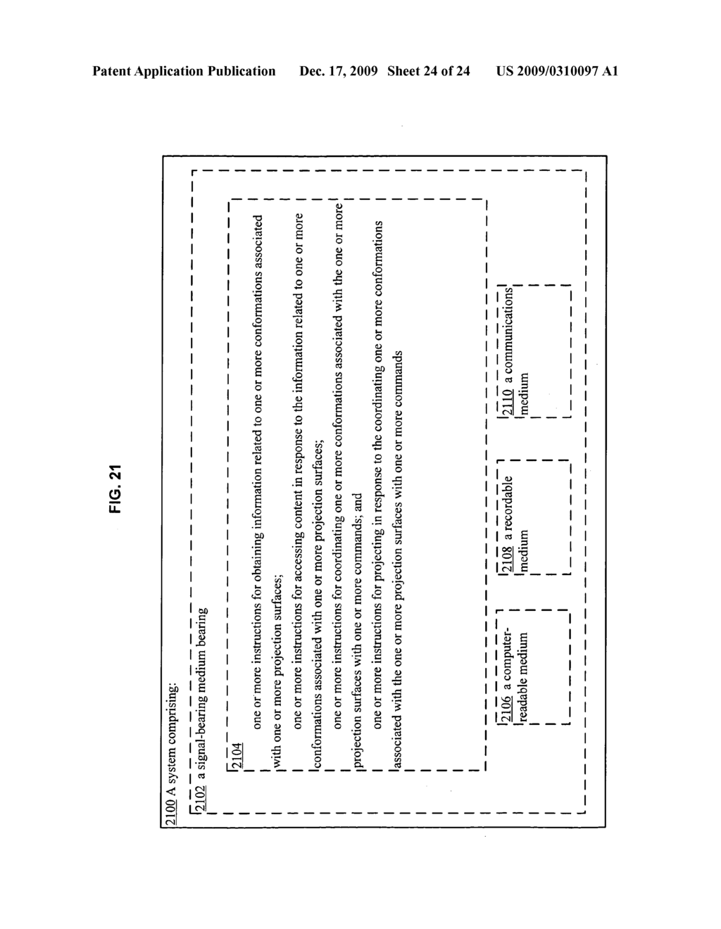 Projection in response to conformation - diagram, schematic, and image 25