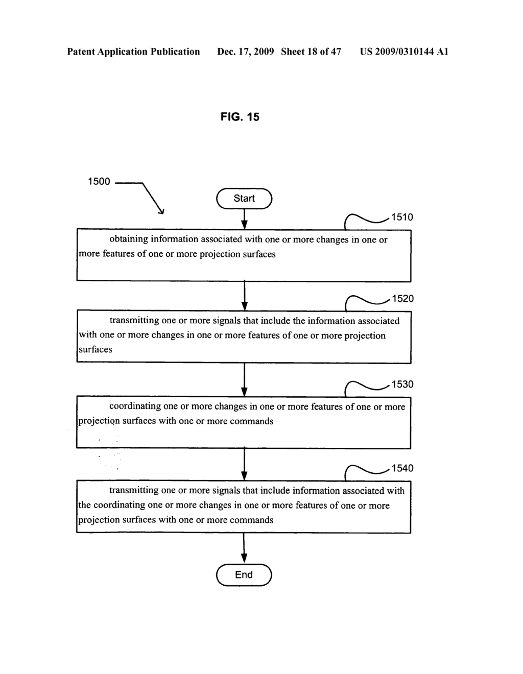 Systems and methods for transmitting information associated with projecting - diagram, schematic, and image 19