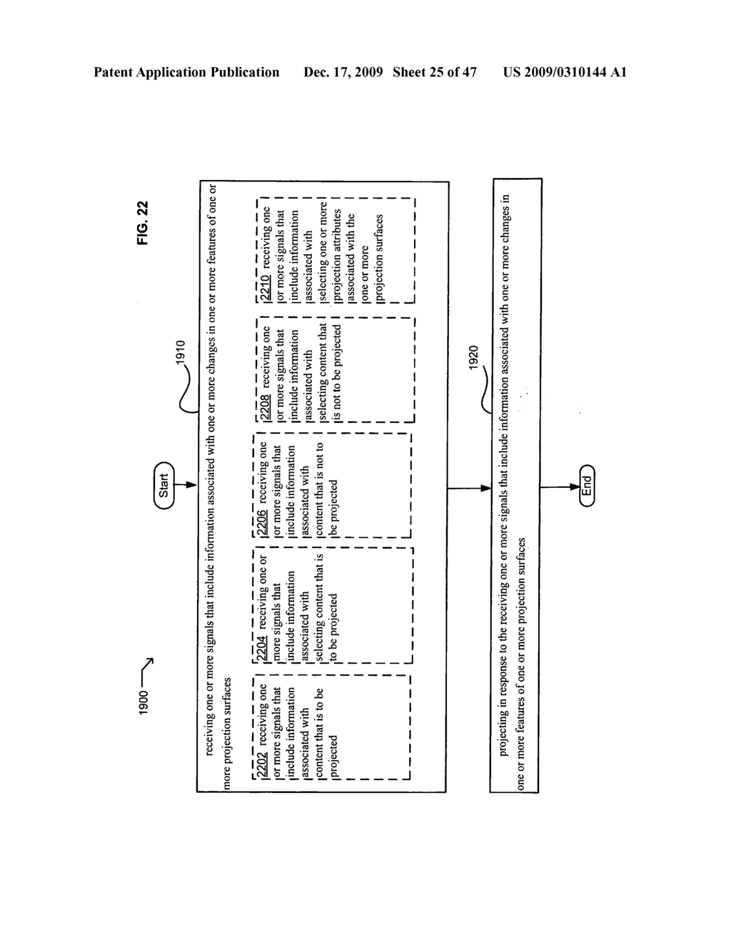 Systems and methods for transmitting information associated with projecting - diagram, schematic, and image 26