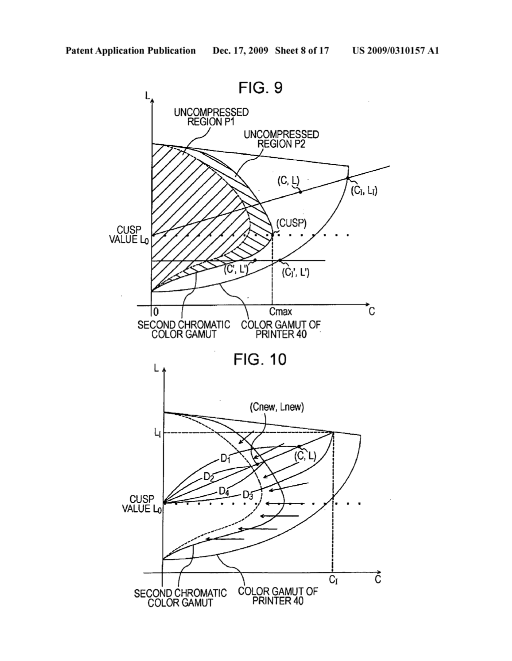 Color Conversion Method, Color Conversion Table Created by the Color Conversion Method, Image Processing Apparatus, and Color Conversion Program - diagram, schematic, and image 09