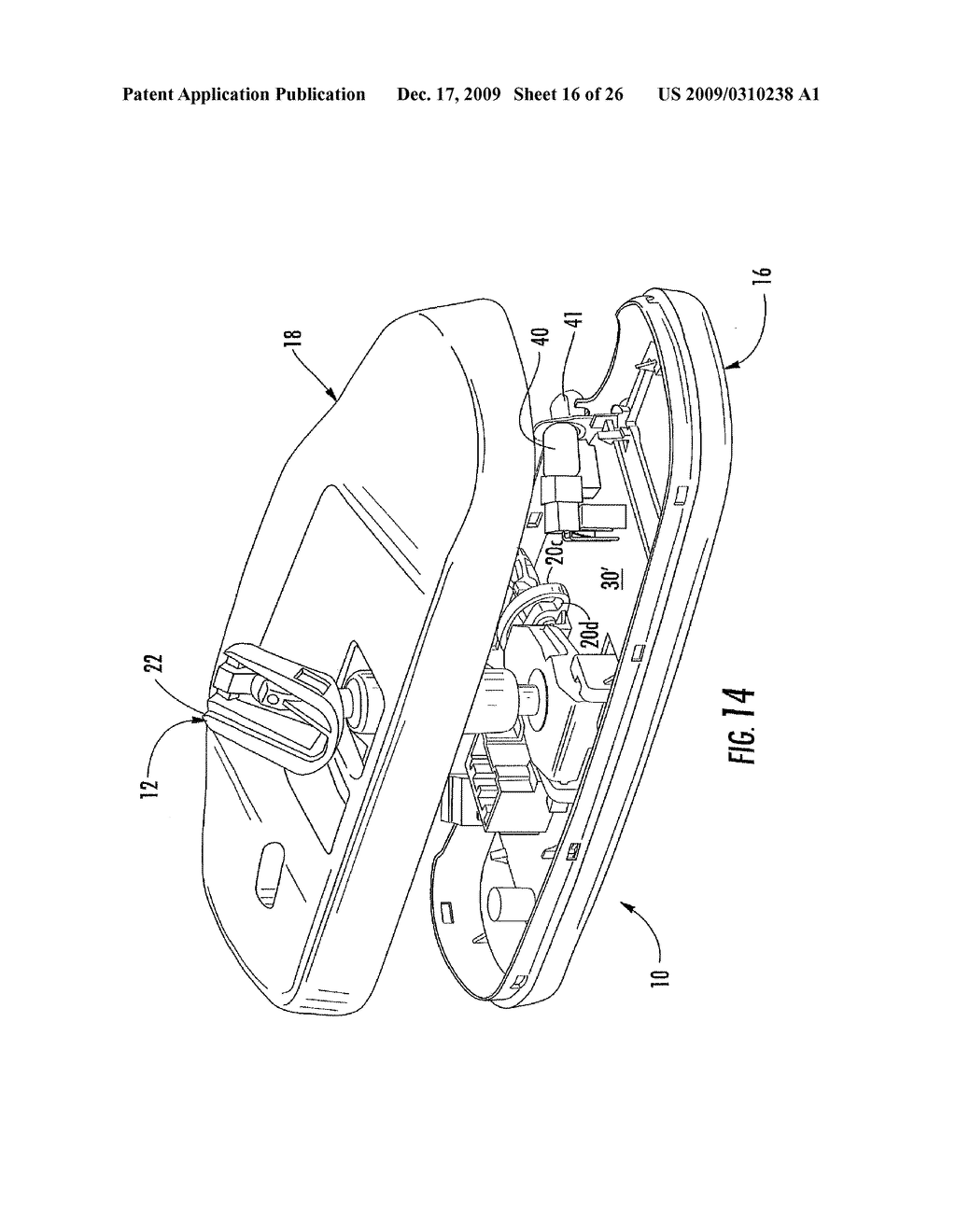 INTERIOR REARVIEW MIRROR ASSEMBLY - diagram, schematic, and image 17