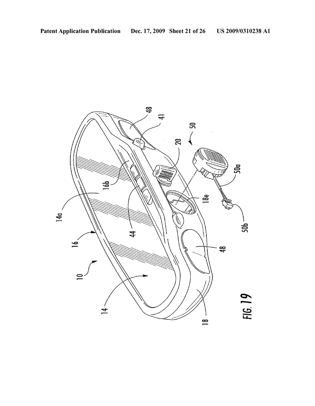 INTERIOR REARVIEW MIRROR ASSEMBLY - diagram, schematic, and image 22