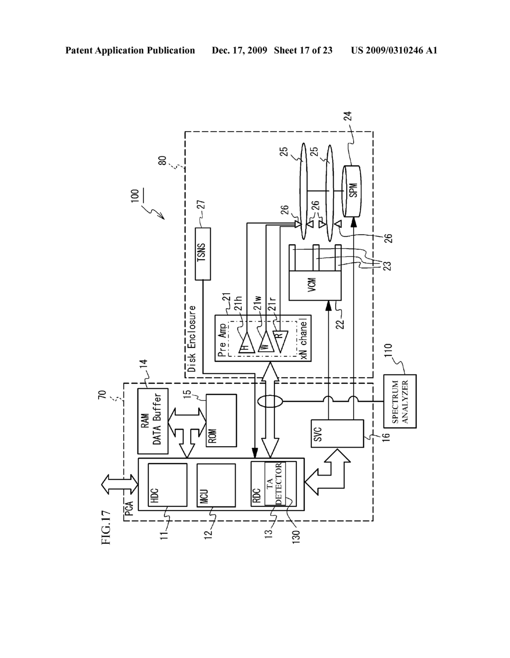 HEAD FLYING HEIGHT CONTROL METHOD, WRITE CURRENT VALUE DETERMINING METHOD, AND STORAGE DEVICE - diagram, schematic, and image 18