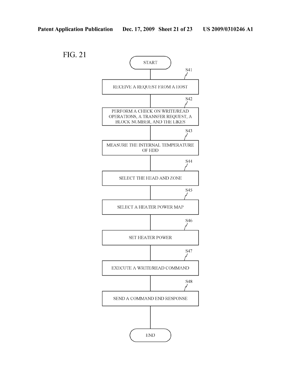 HEAD FLYING HEIGHT CONTROL METHOD, WRITE CURRENT VALUE DETERMINING METHOD, AND STORAGE DEVICE - diagram, schematic, and image 22