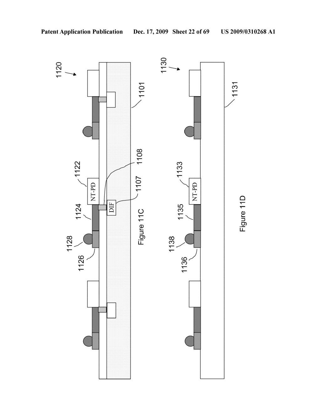 NANOTUBE ESD PROTECTIVE DEVICES AND CORRESPONDING NONVOLATILE AND VOLATILE NANOTUBE SWITCHES - diagram, schematic, and image 23