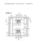 Variable Capacitance Capacitor Array, Variable Capacitance Capacitor Array Device and Circuit Module diagram and image