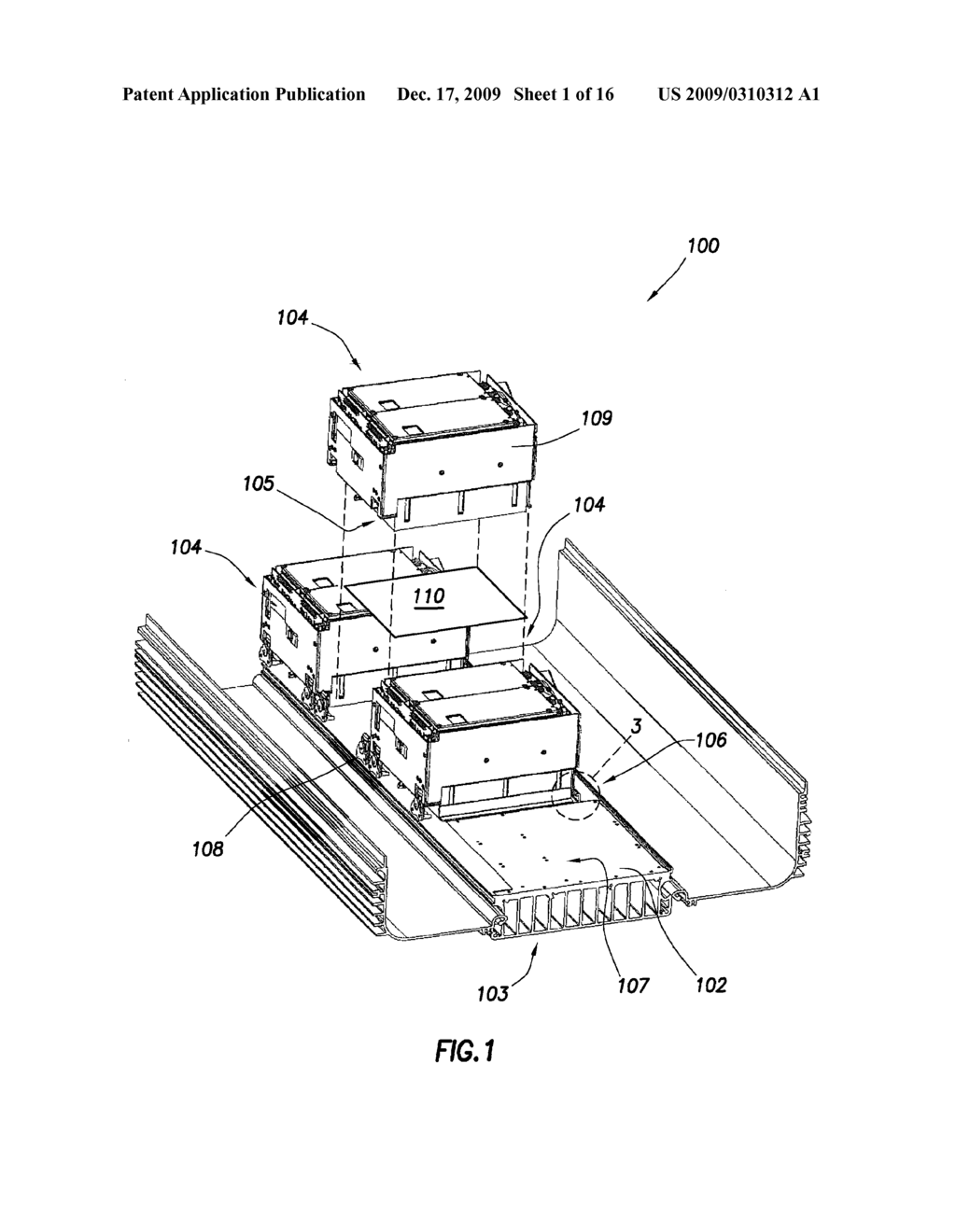 APPARATUS FOR MOUNTING A MODULE AND ENABLING HEAT CONDUCTION FROM THE MODULE TO THE MOUNTING SURFACE - diagram, schematic, and image 02