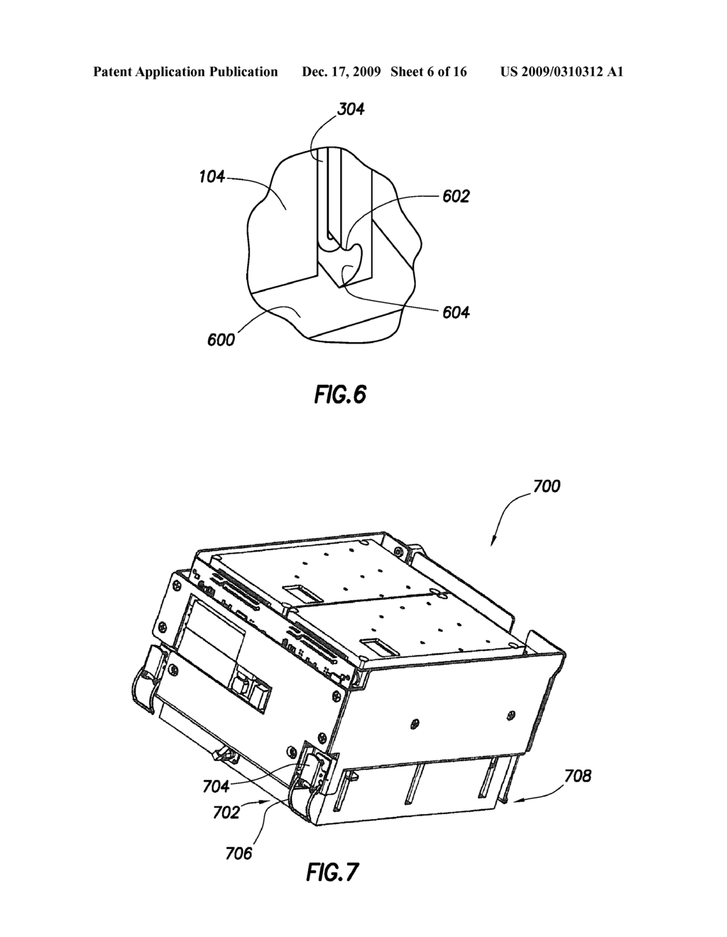 APPARATUS FOR MOUNTING A MODULE AND ENABLING HEAT CONDUCTION FROM THE MODULE TO THE MOUNTING SURFACE - diagram, schematic, and image 07