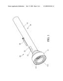 Flashlight with Wireless Video Camera diagram and image