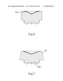 Light Emitting Diode Lens Structure and An Illumination Apparatus Incorporating with the LED Lens Structure diagram and image