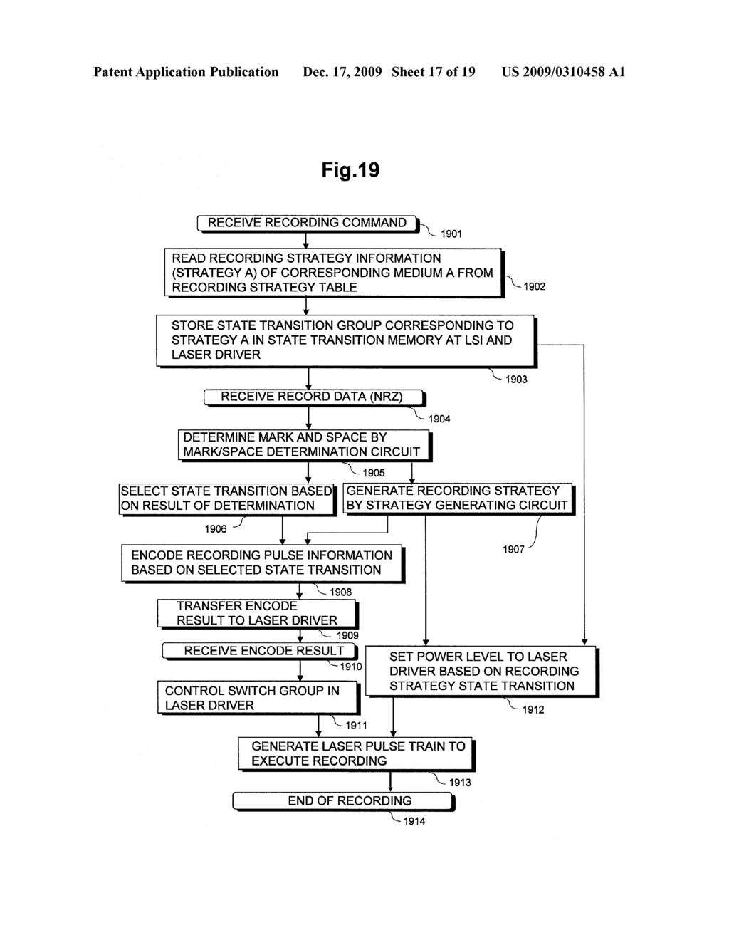 OPTICAL DISK APPARATUS, INFORMATION RECORDING METHOD, SIGNAL PROCESSING LSI, AND LASER DRIVER - diagram, schematic, and image 18