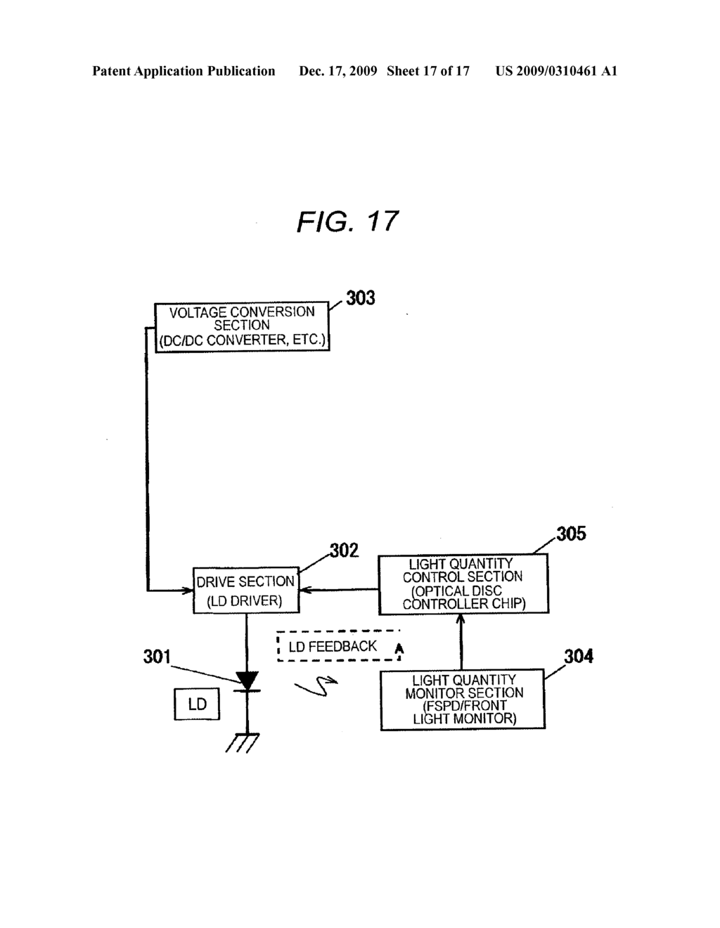 LIGHT SOURCE DRIVE, OPTICAL PICKUP UNIT WHEREIN THE LIGHT SOURCE DRIVE IS INSTALLED, OPTICAL DISC DRIVE WHEREIN THE OPTICAL PICKUP UNIT IS INSTALLED, AND INFORMATION TERMINAL WHEREIN THE OPTICAL DISC DRIVE IS INSTALLED - diagram, schematic, and image 18