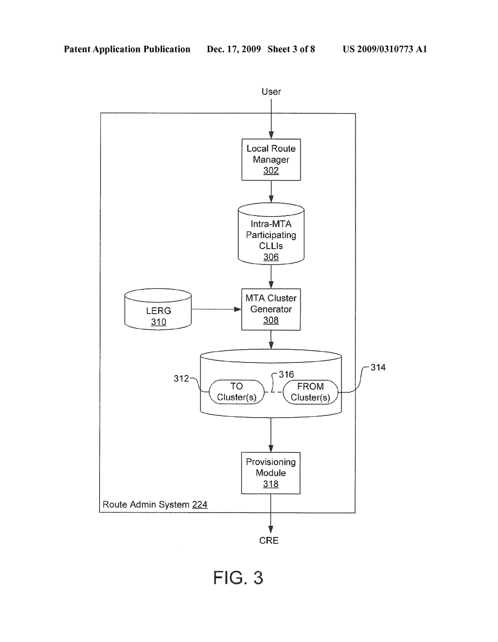 System and Method for Major Trading Area (MTA) Routing in a Telecommunications Network - diagram, schematic, and image 04