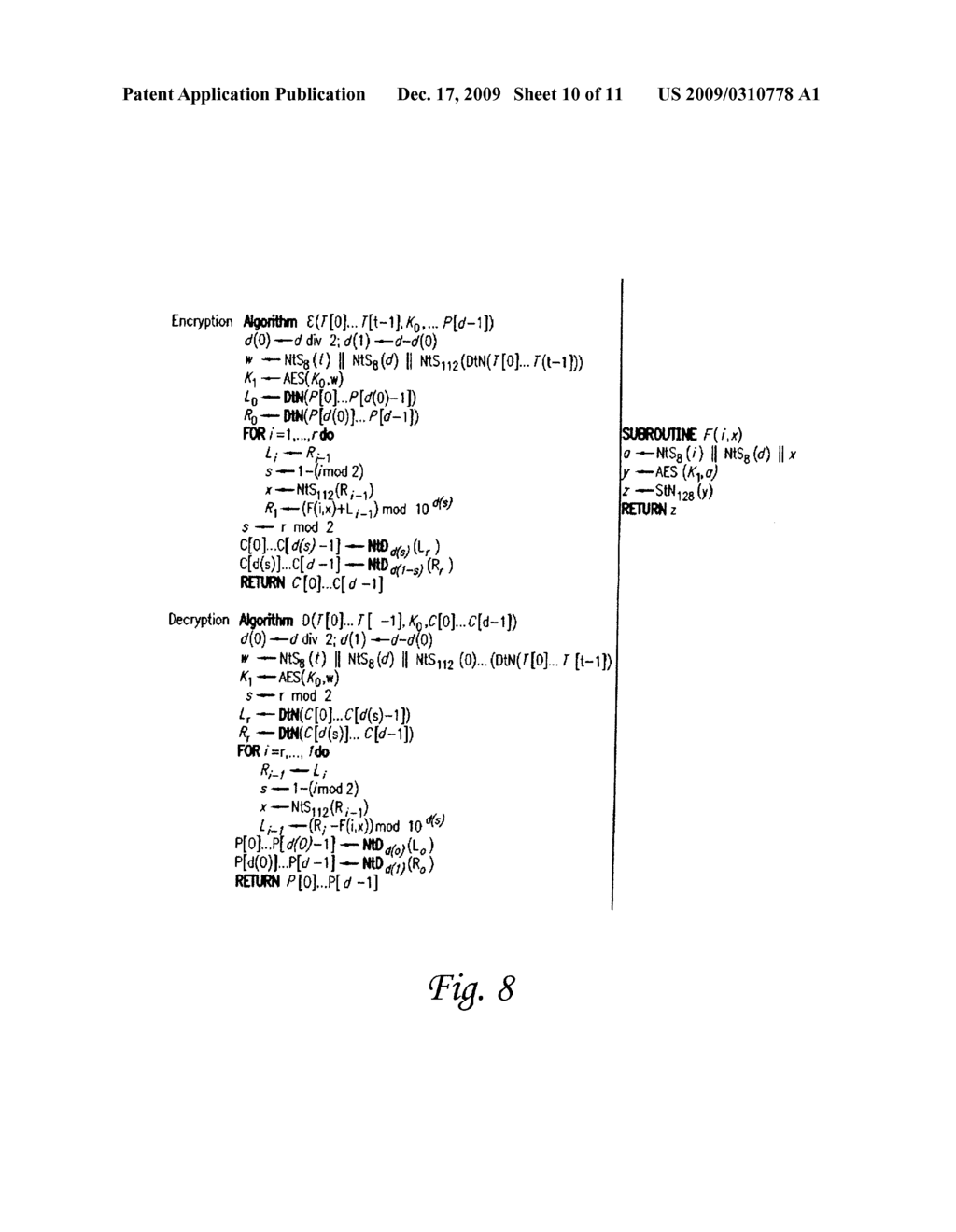 VARIABLE-LENGTH CIPHER SYSTEM AND METHOD - diagram, schematic, and image 11