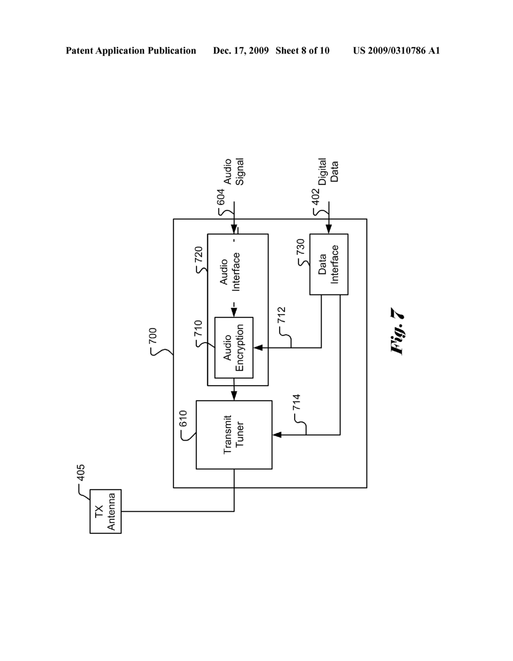 Systems for Channel Coordination of Audio and Data Transmission in a Broadcast Band - diagram, schematic, and image 09