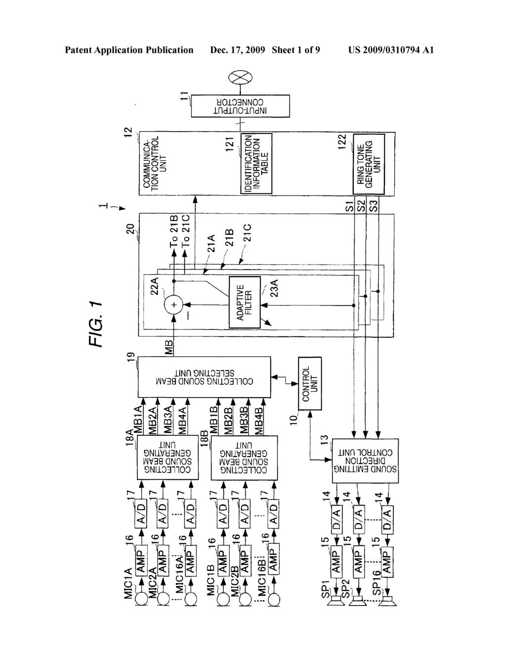 AUDIO CONFERENCE APPARATUS AND AUDIO CONFERENCE SYSTEM - diagram, schematic, and image 02