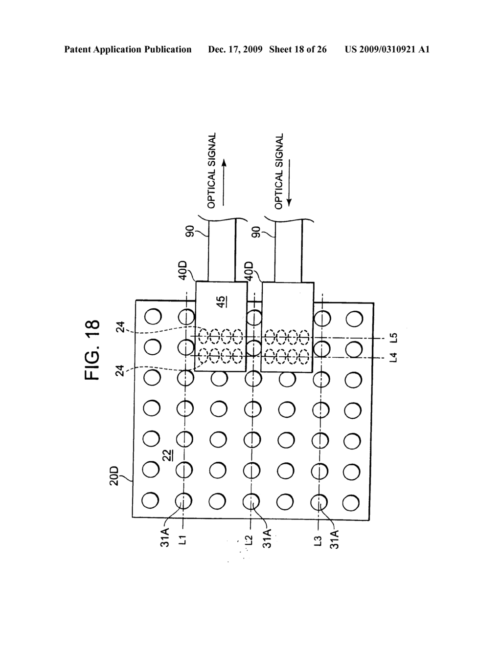 Optical transmission apparatus to which optical cable is connected - diagram, schematic, and image 19