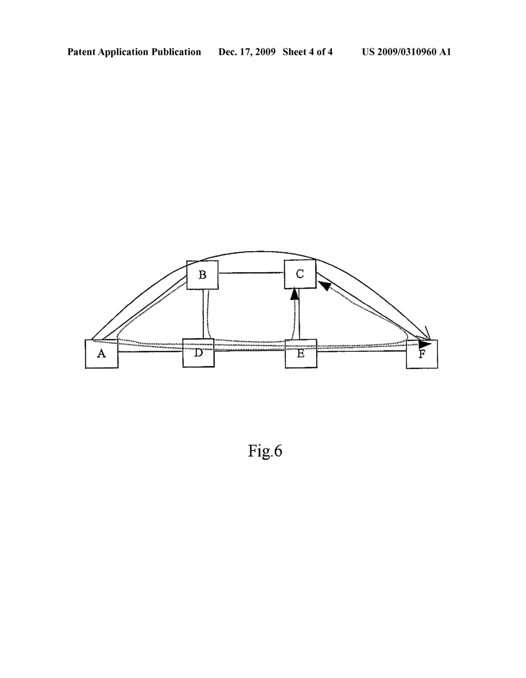  METHOD FOR MESH OPTICAL NETWORK SERVICE RESTORATION - diagram, schematic, and image 05