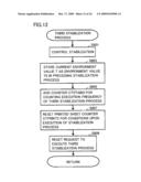 IMAGE FORMING APPARATUS EXECUTING STABILIZATION PROCESS AT PROPER FREQUENCY diagram and image