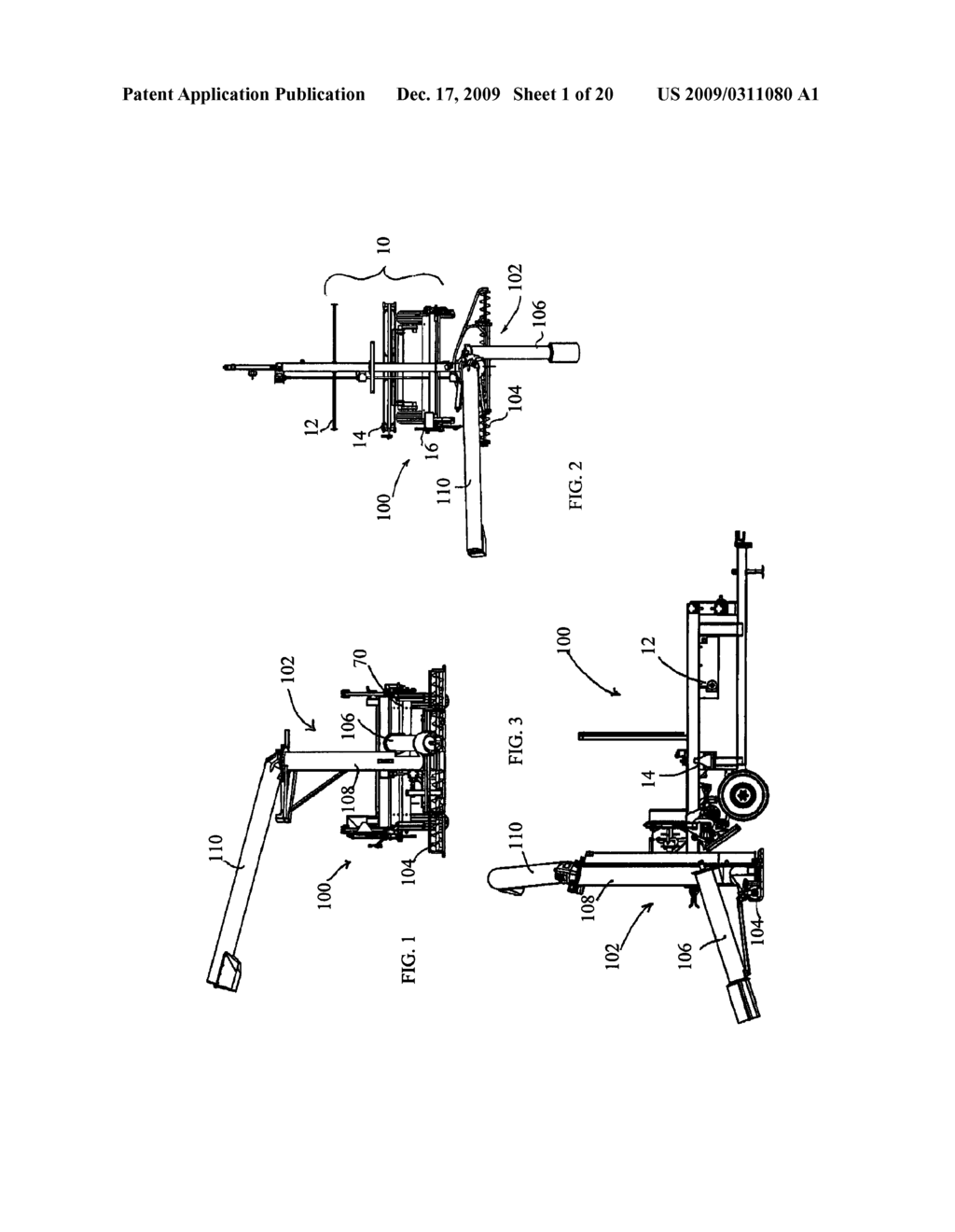 BAG HANDLING ASSEMBLY FOR A GRAIN BAG UNLOADING APPARATUS - diagram, schematic, and image 02