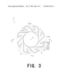 IMPELLER AND CENTRIFUGAL FAN diagram and image