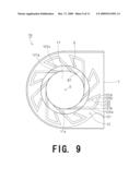 IMPELLER AND CENTRIFUGAL FAN diagram and image