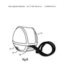 UV Sanitizer for Tethered and Untethered Mouthguards diagram and image