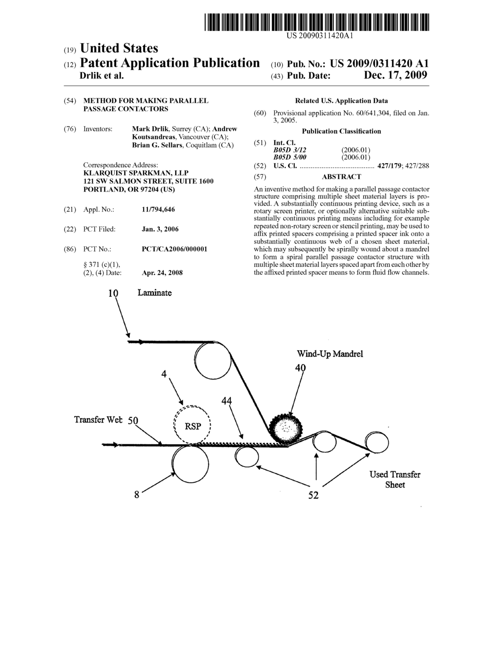 Method for making parallel passage contactors - diagram, schematic, and image 01