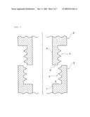 Tubular container made of carbon diagram and image