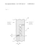 Tubular container made of carbon diagram and image