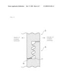 Tubular container made of carbon diagram and image