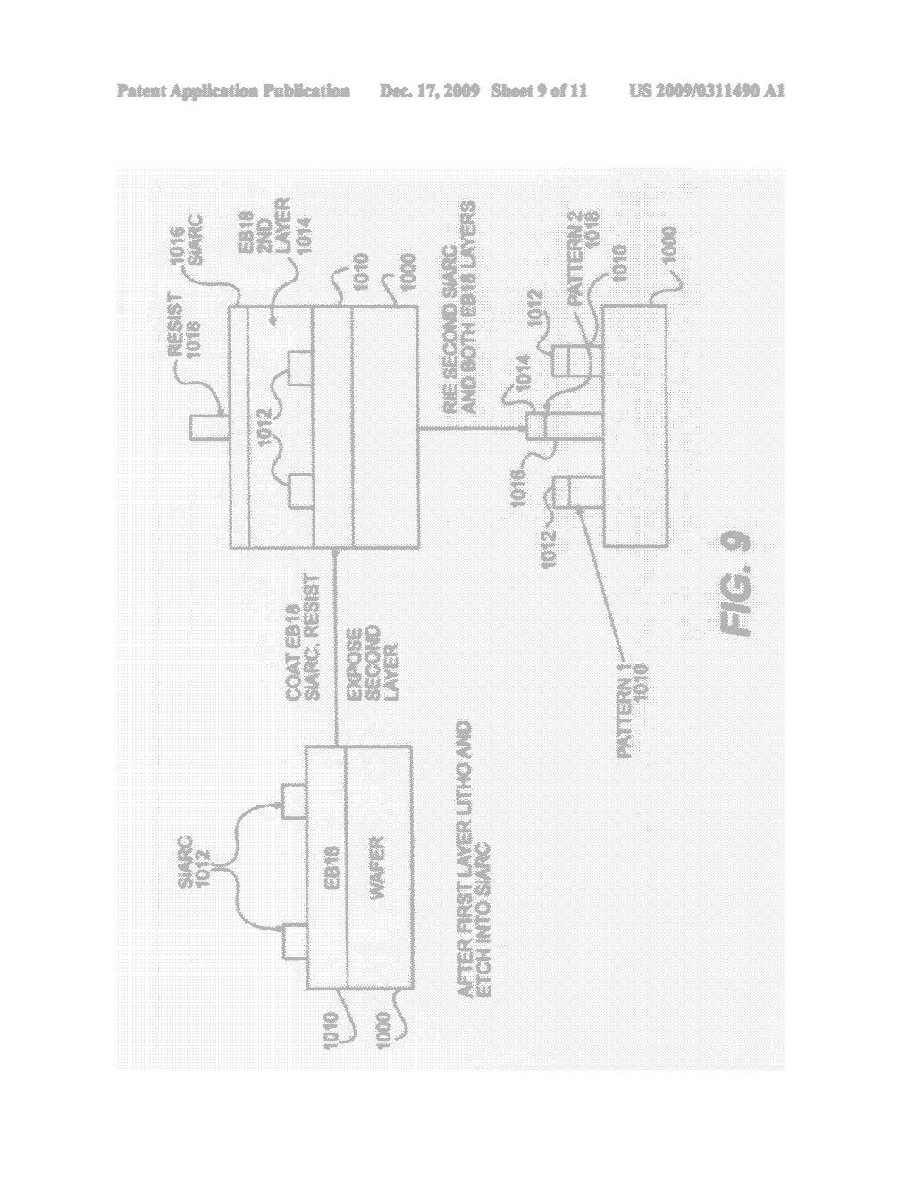 CHEMICAL TRIM OF PHOTORESIST LINES BY MEANS OF A TUNED OVERCOAT MATERIAL - diagram, schematic, and image 10