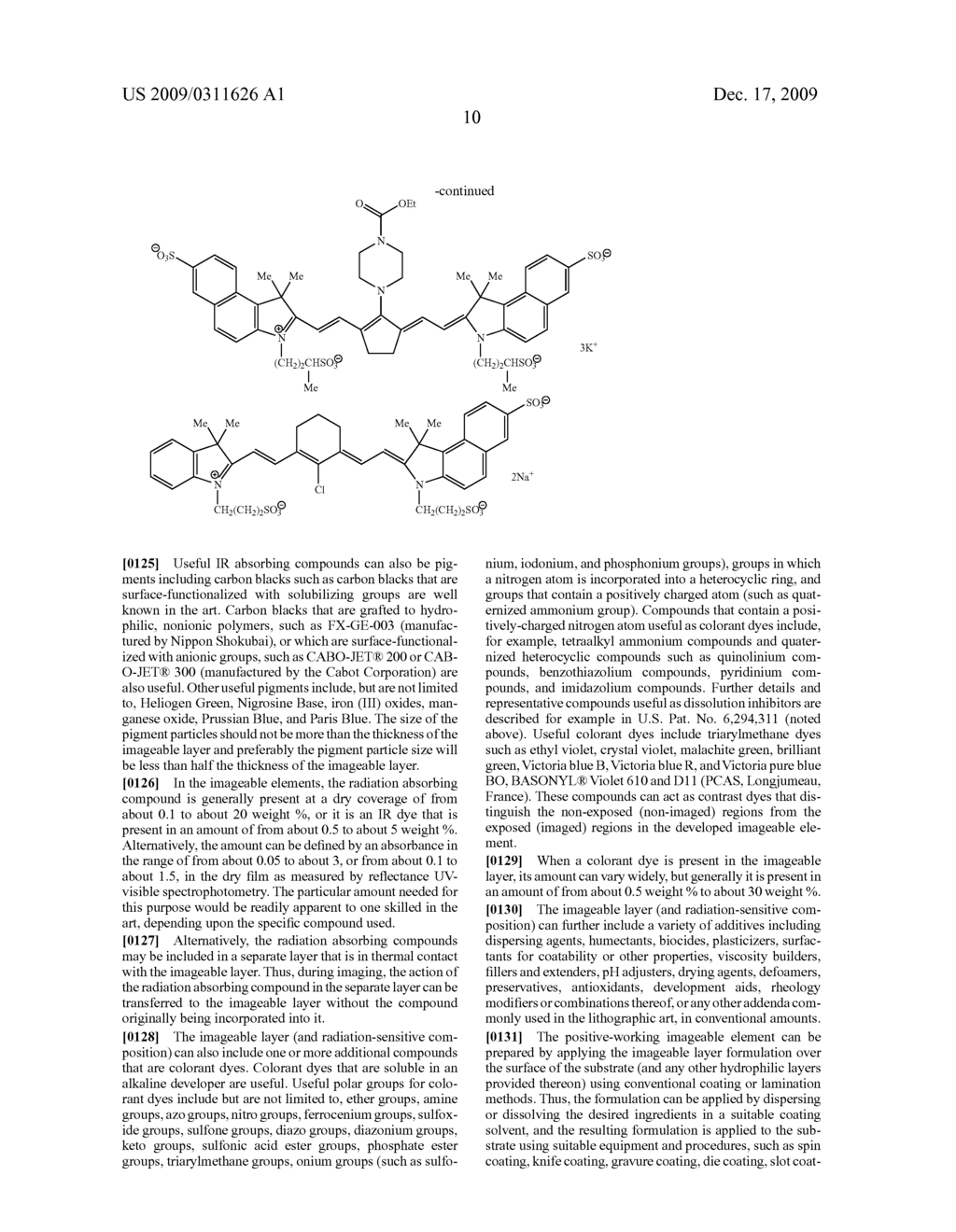 RADIATION-SENSITIVE COMPOSITIONS AND ELEMENTS WITH SOLVENT RESISTANT POLY(VINYL ACETAL)S - diagram, schematic, and image 11