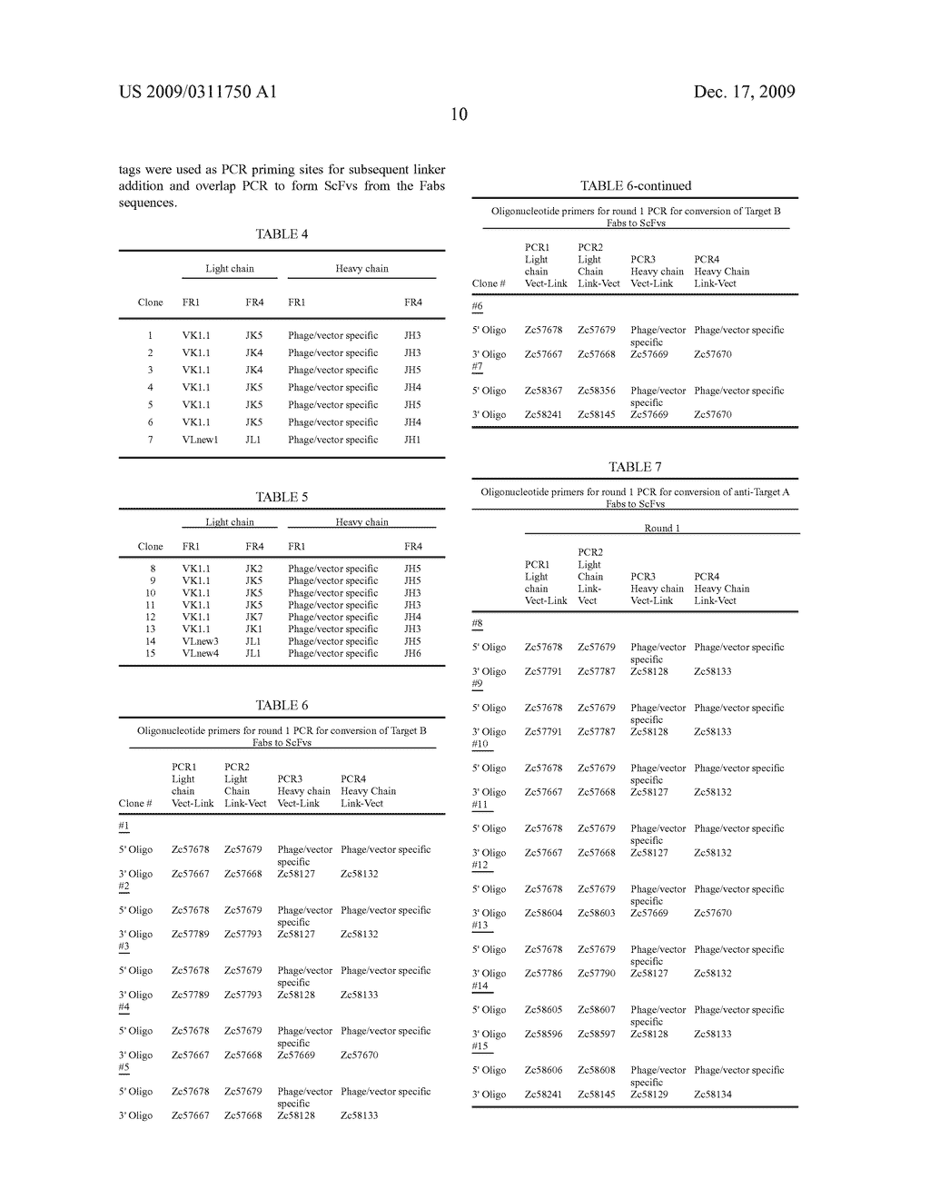 METHODS OF CONVERTING FAB SEQUENCES INTO SINGLE CHAIN ANTIBODY SEQUENCES - diagram, schematic, and image 11