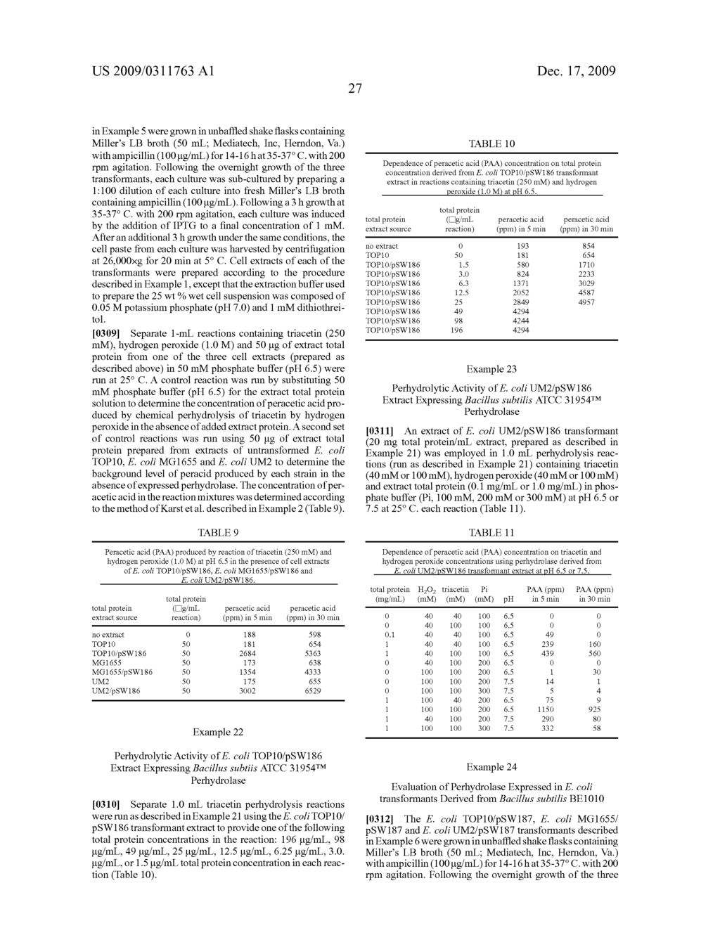 Production Of Peracids Using An Enzyme Having Perhydrolysis Activity - diagram, schematic, and image 31