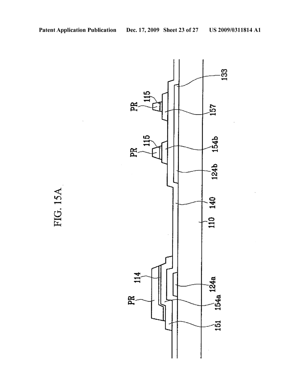 THIN FILM TRANSISTOR ARRAY PANEL FOR A DISPLAY DEVICE AND A METHOD OF MANUFACTURING THE SAME - diagram, schematic, and image 24