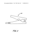 Clamp for Electrically Coupling to a Battery Contact diagram and image